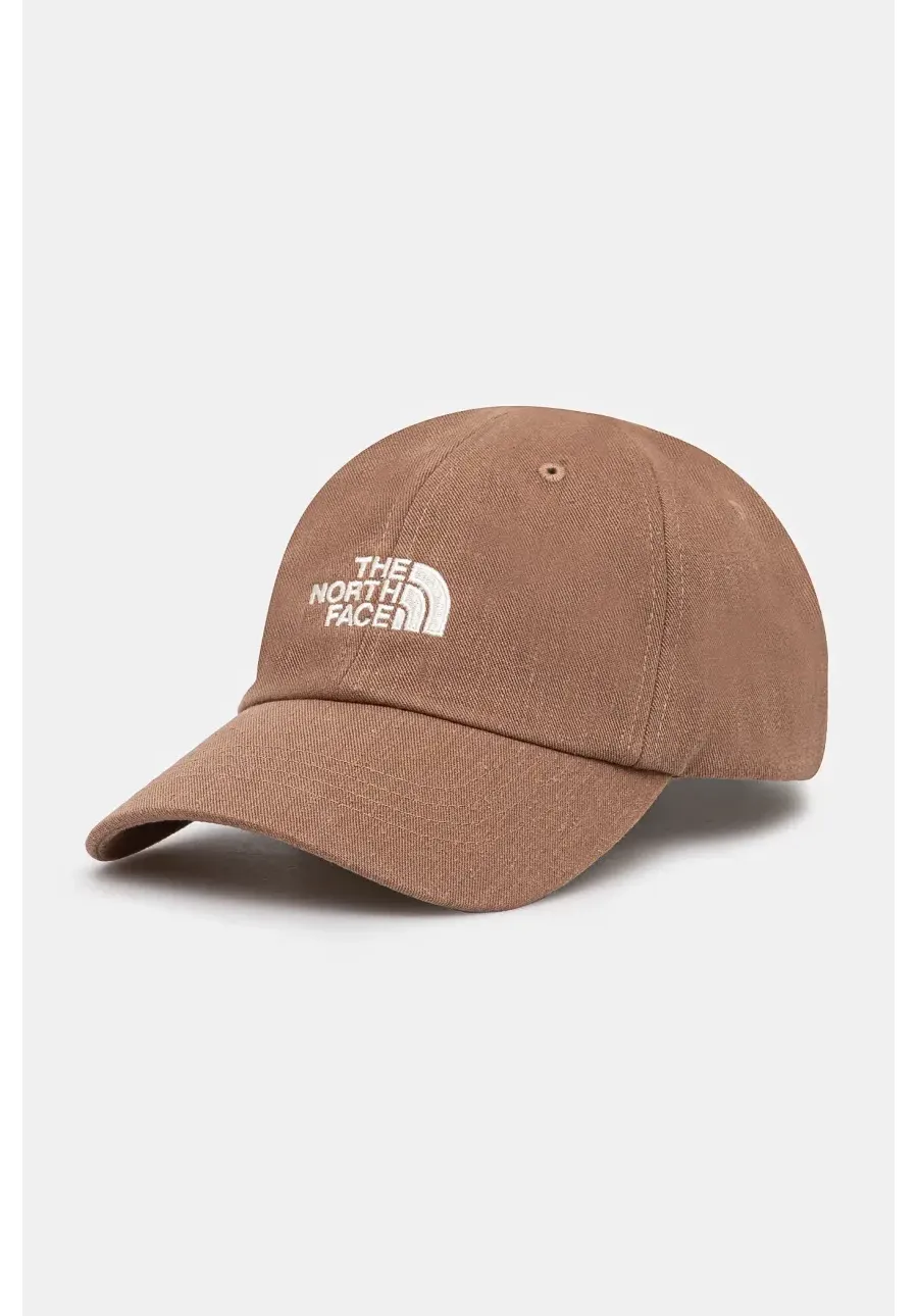 obrazek 1 The North Face czapka z daszkiem Norm kolor brązowy z aplikacją NF0A7WHO6IH1
