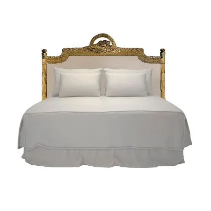 Zdjęcie Stylowy zagłówek SISSI pięknie zdobiony - na materac 180cm - Collecion Alexandra