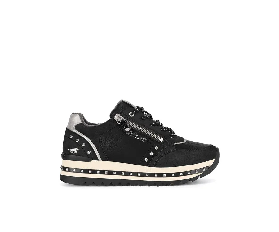 obrazek 1 Mustang Sneakersy 1347-310 Czarny