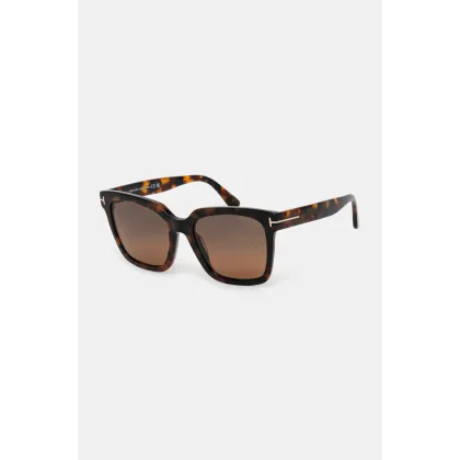 Zdjęcie Tom Ford okulary przeciwsłoneczne Selby damskie kolor bordowy FT0952_5552H