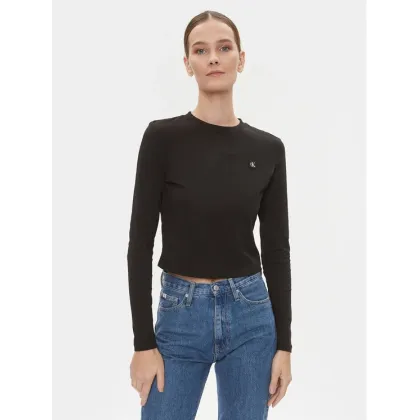 Zdjęcie Calvin Klein Jeans Bluzka Embro Badge J20J222884 Czarny Regular Fit