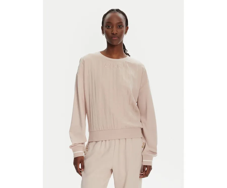 obrazek 1 Liu Jo Sport Bluza TA5121 J5942 Beżowy Regular Fit