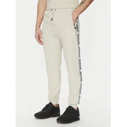 Zdjęcie Guess Spodnie dresowe Z2YB19 K6ZS1 Écru Regular Fit