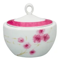 Zdjęcie Stylowa porcelanowa cukiernica z kolekcji inspirowanej motywami orientalnymi - Vista Alegre