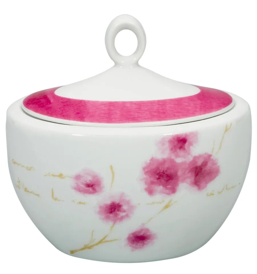 picture 1 A stylish porcelain sugar bowl from the collection inspired by oriental motives - Vista Alegre