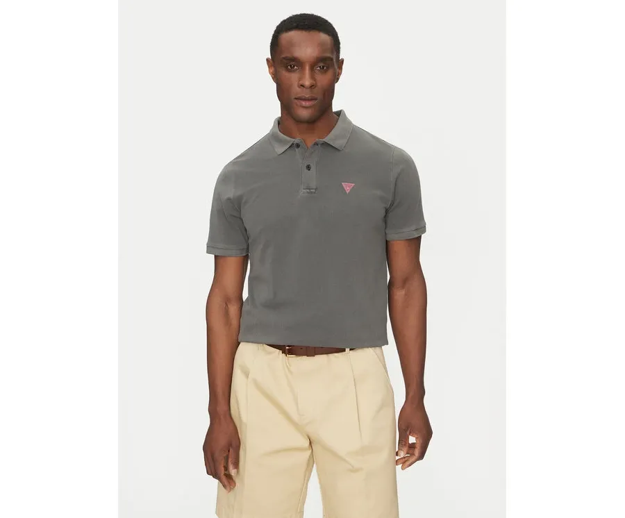 obrazek 1 Guess Polo F5GP00 K9WF1 Czarny Regular Fit