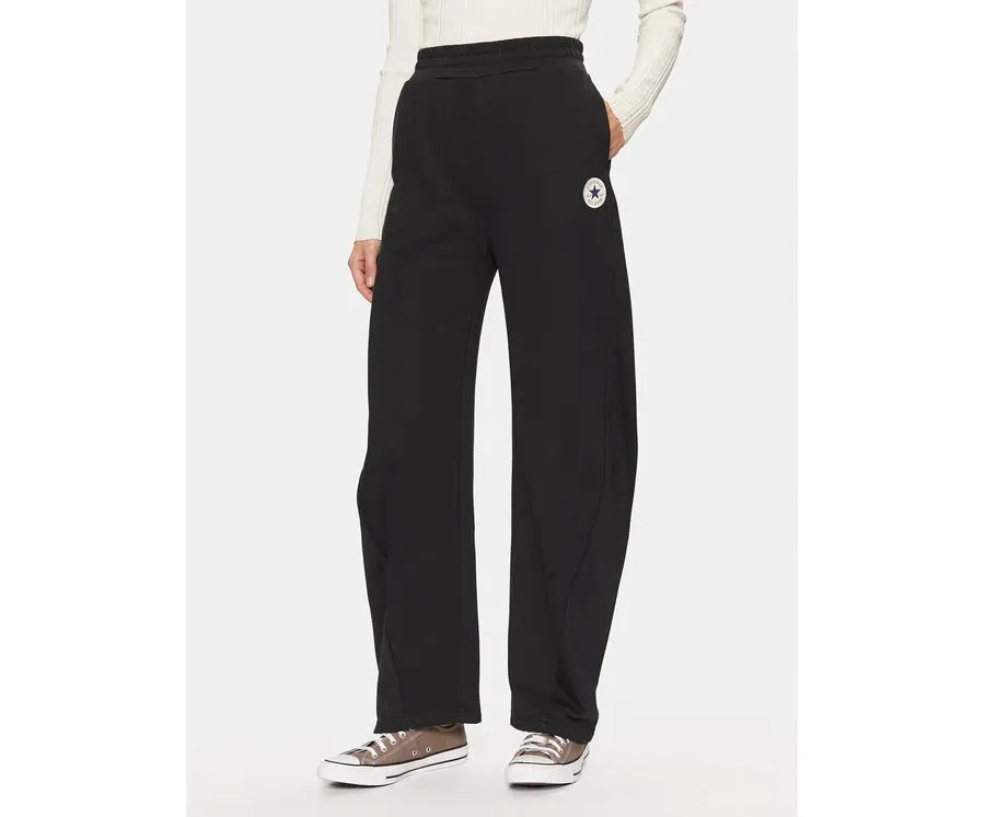 obrazek 1 Converse Spodnie dresowe Retro Banana 10027565-A01 Czarny Loose Fit