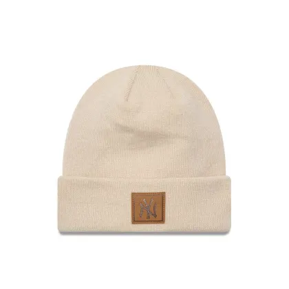 Zdjęcie New Era Czapka Team Patch Cuff Bea 60565198 Beżowy