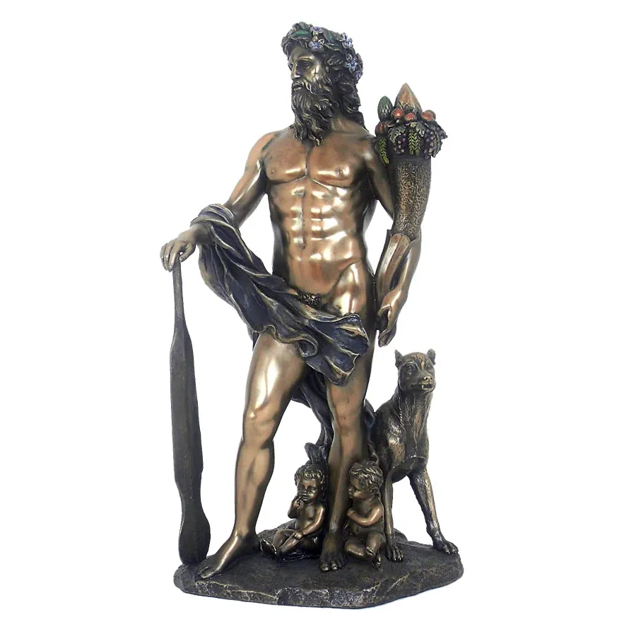 obrazek 1 Statuetka Faustulus, Romulus, Remo i Wilczyca