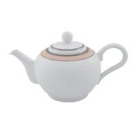 Zdjęcie Elegancki dzbanek porcelanowy do herbaty