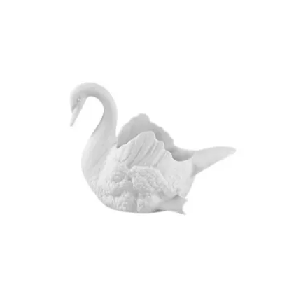 Zdjęcie Cudowna porcelanowa figurka łabędzia na biurko