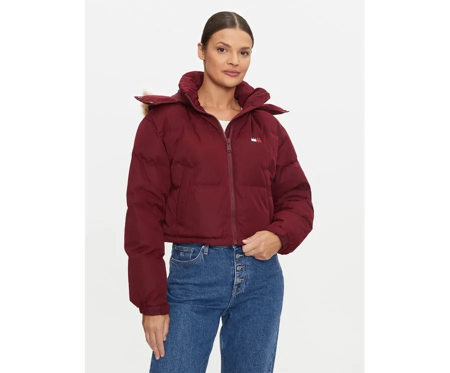 obrazek 1 Tommy Jeans Kurtka puchowa Alaska DW0DW19687 Fioletowy Regular Fit