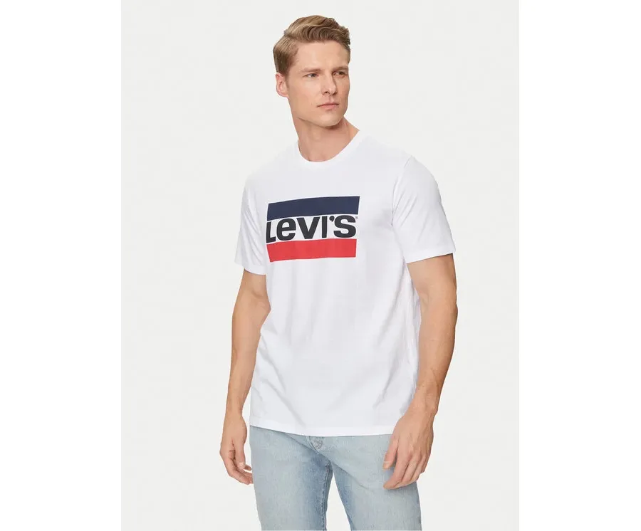 obrazek 1 Levi's® T-Shirt Sportswear Logo Graphic 39636-0000 Biały Regular Fit