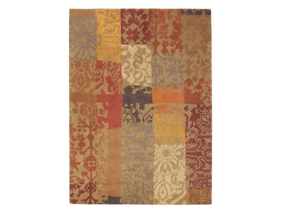 Brązowy Dywan Patchworkowy - YARA PATCHWORK 194003