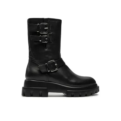 Zdjęcie AGL Botki Chunky Biker D756589PGKD0711013 Czarny
