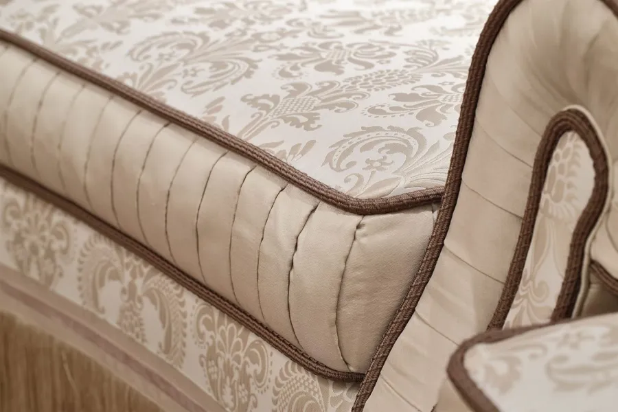obrazek 3 Luksusowa okrągła sofa z 18-stoma poduszkami w komplecie