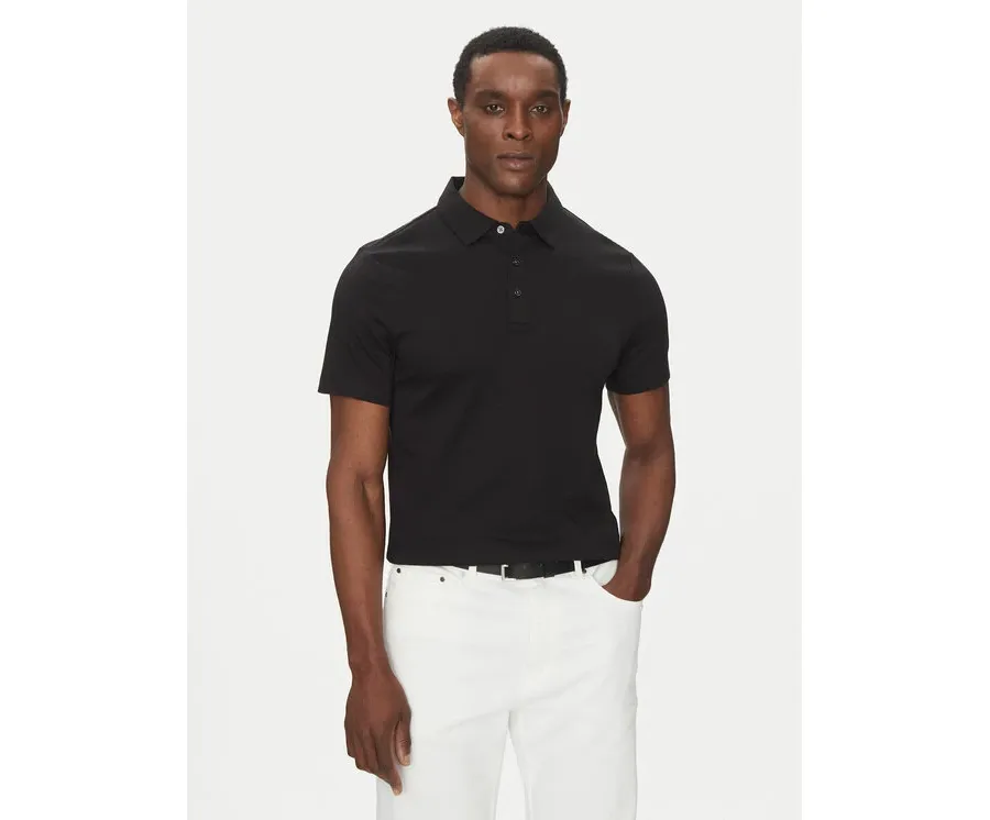 obrazek 1 Michael Kors Polo CB95FGVC93 Czarny Regular Fit