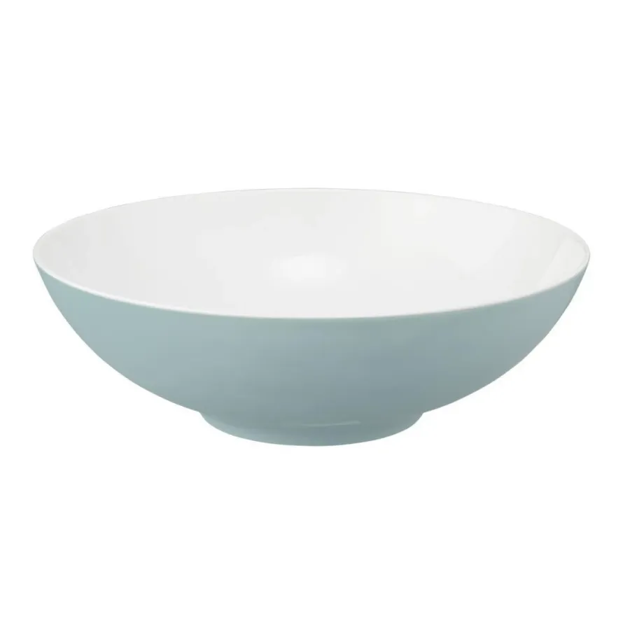 obrazek 1 Porcelanowa okrągła miska 30 cm w kolorze turkusu - Seltmann Weiden