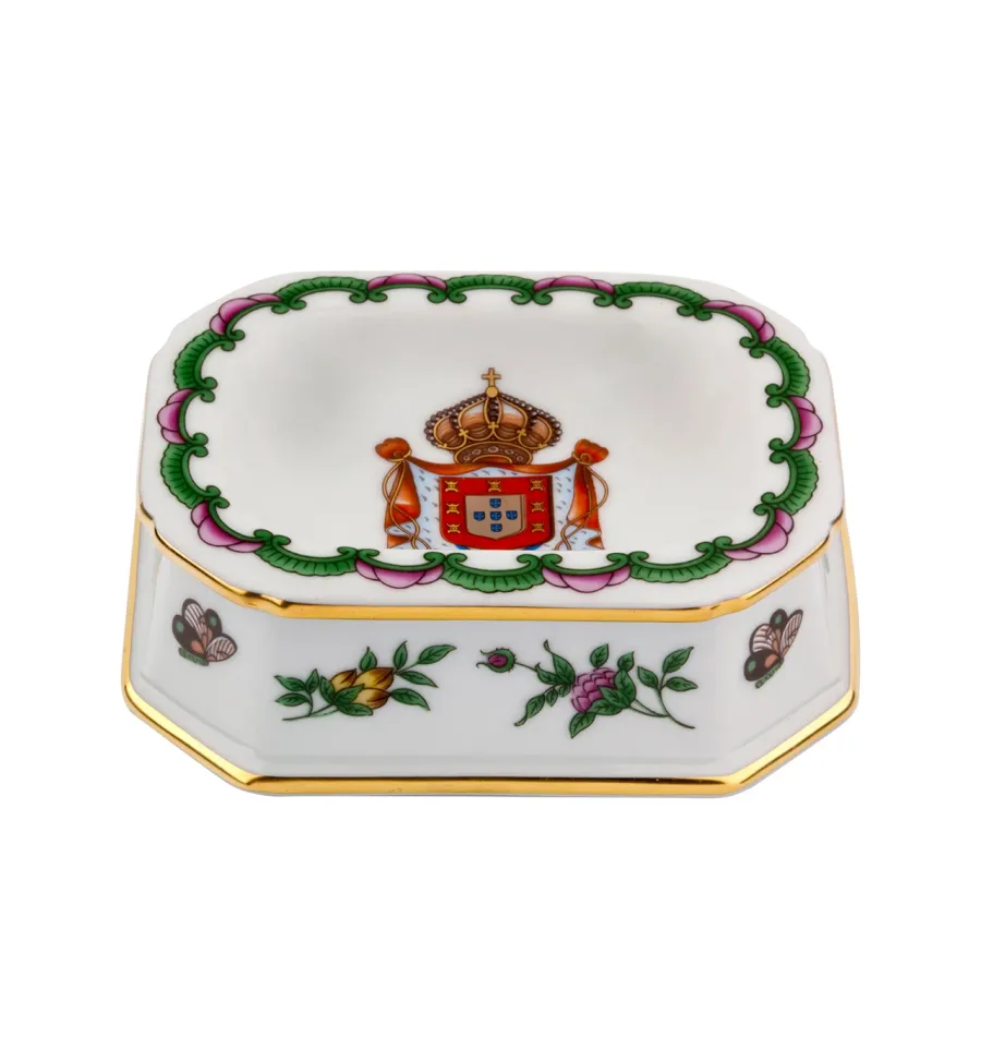 obrazek 1 Stylowa porcelanowa solniczka José Manuel D. Carlos I - Vista Alegre