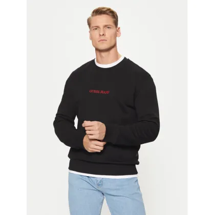 Zdjęcie Guess Jeans Bluza M4YQ19 K9V31 Czarny Regular Fit