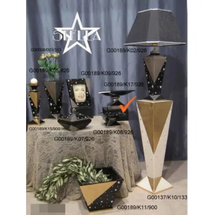 Picture Luxurious black ceramic ashtray