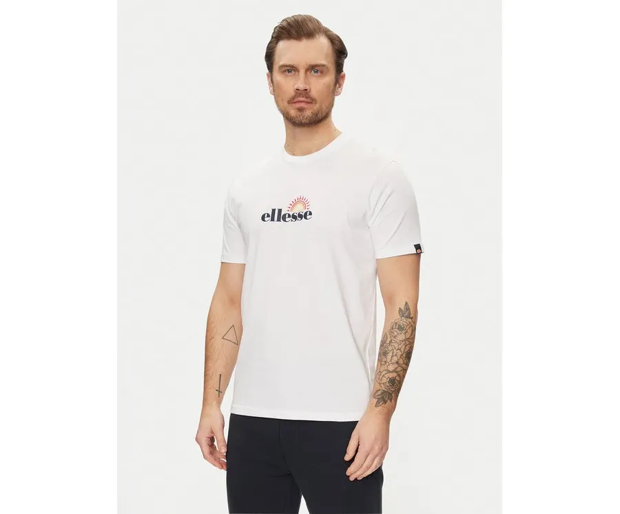 obrazek 1 Ellesse T-Shirt Trea SHV20126 Biały Regular Fit