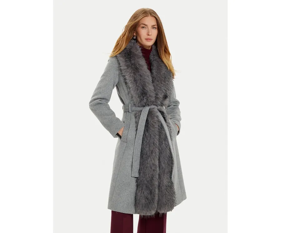 obrazek 1 Marciano Guess Płaszcz wełniany 4BGL09 9957Z Szary Regular Fit