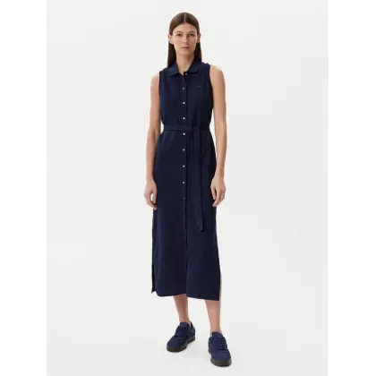 Zdjęcie Lacoste Sukienka koszulowa EF1107 Granatowy Regular Fit