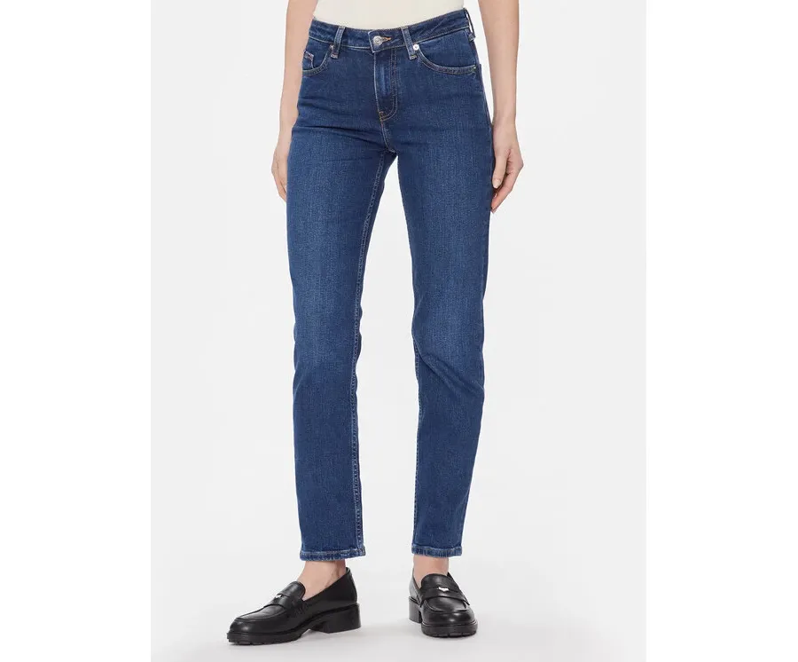 obrazek 1 Tommy Hilfiger Jeansy Classic WW0WW40648 Granatowy Straight Fit