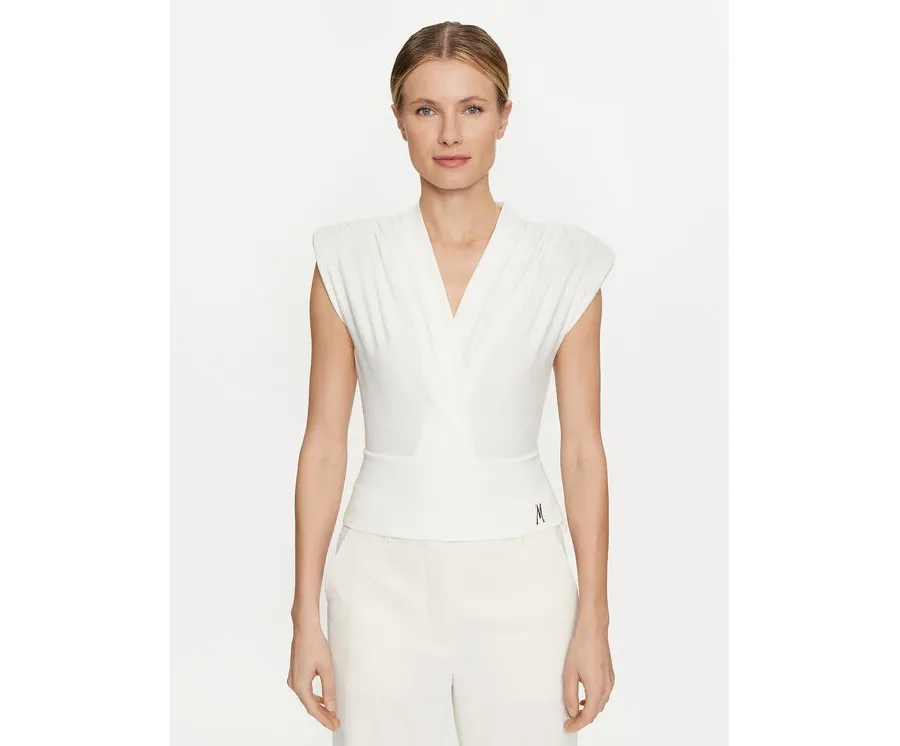 obrazek 1 Marciano Guess Bluzka 4GGP04 6230Z Écru Slim Fit