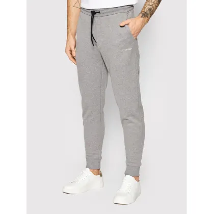 Zdjęcie Calvin Klein Spodnie dresowe Small Logo K10K107954 Szary Regular Fit