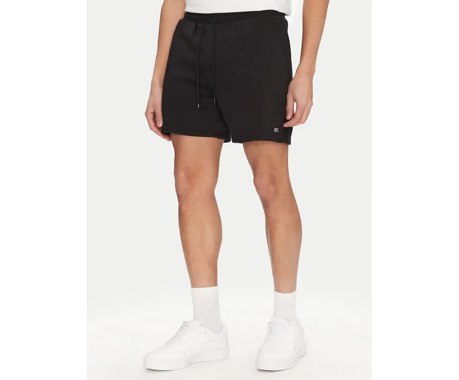 obrazek 1 Tommy Jeans Szorty sportowe Flag Beach DM0DM21931 Czarny Regular Fit