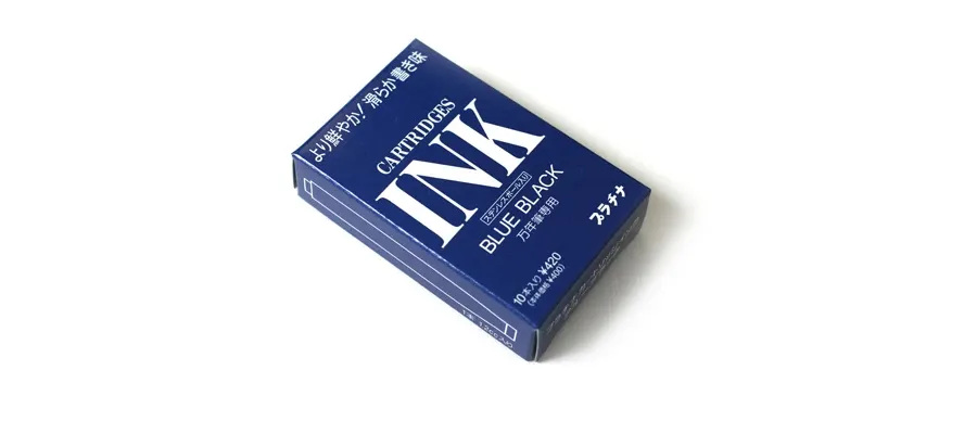 picture 3 Platinum Ink Cartridge Pack of 10 - Blue