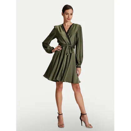 Zdjęcie Swing Sukienka koktajlowa 5AH13000 Zielony Regular Fit