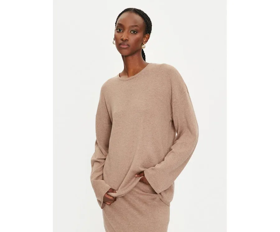 obrazek 1 Replay Sweter DK3310.000.G23714 Beżowy Regular Fit REPLAY