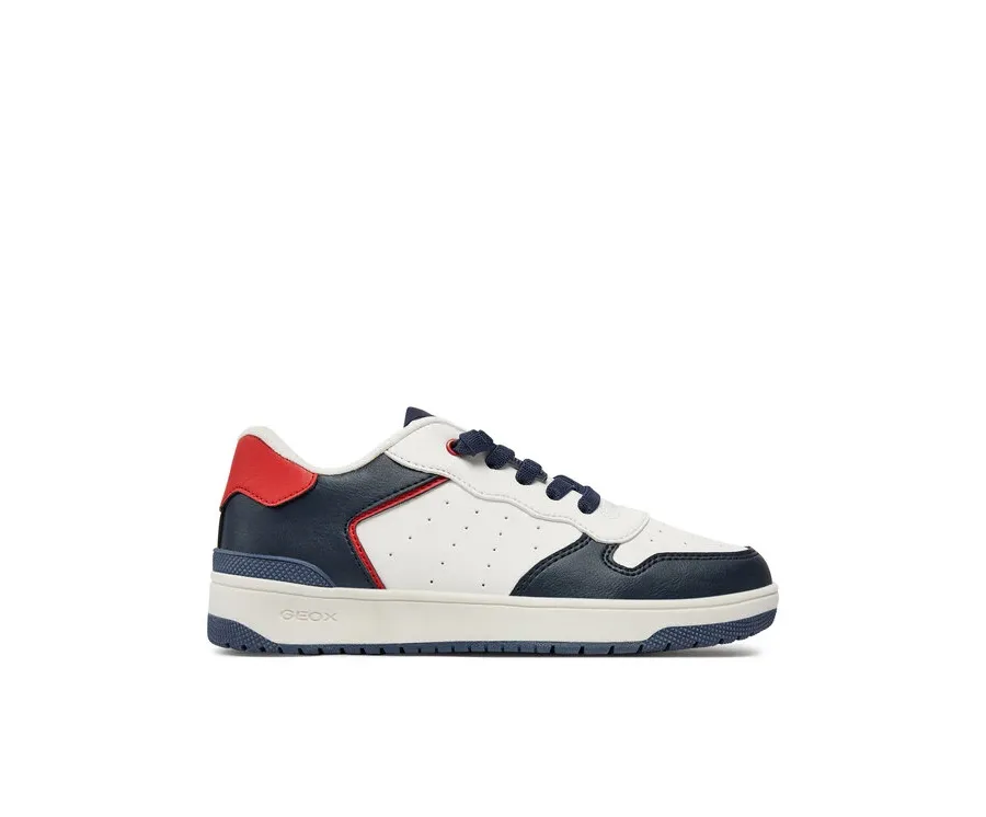 obrazek 1 Geox Sneakersy J Washiba Boy J45LQB 05411 C0899 D Biały