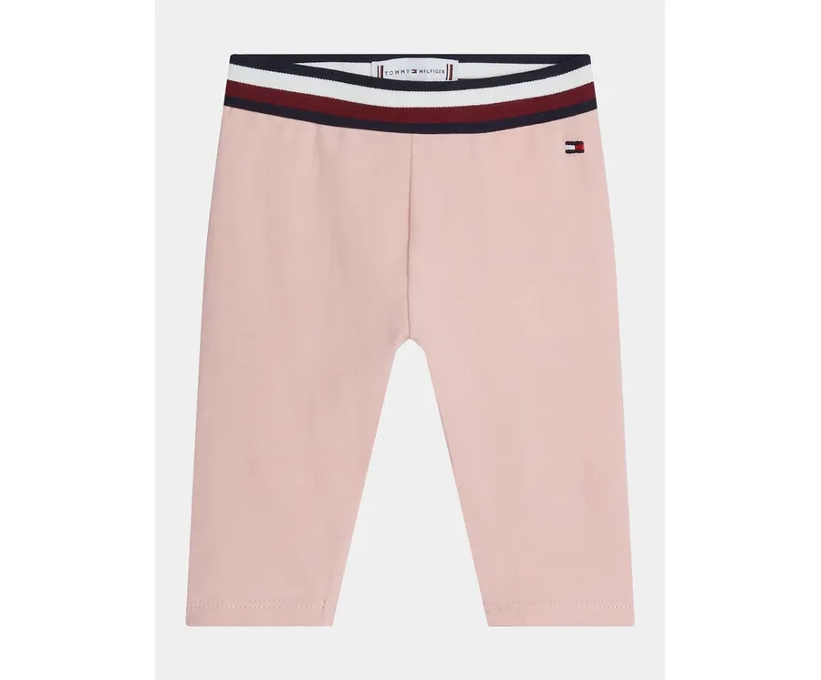 obrazek 1 Tommy Hilfiger Legginsy KN0KN01948 Różowy Slim Fit