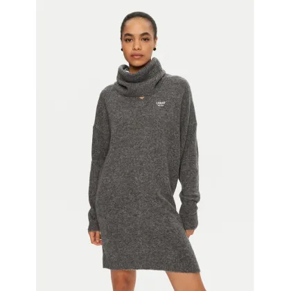 Zdjęcie Liu Jo Sukienka dzianinowa WF4430 MA49P Szary Regular Fit