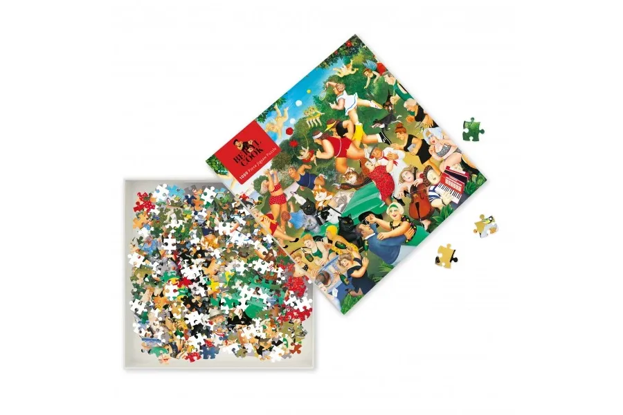 obrazek 2 Puzzle dla dorosłych Beryl Cook: Dobre czasy - Flame Tree Publishing