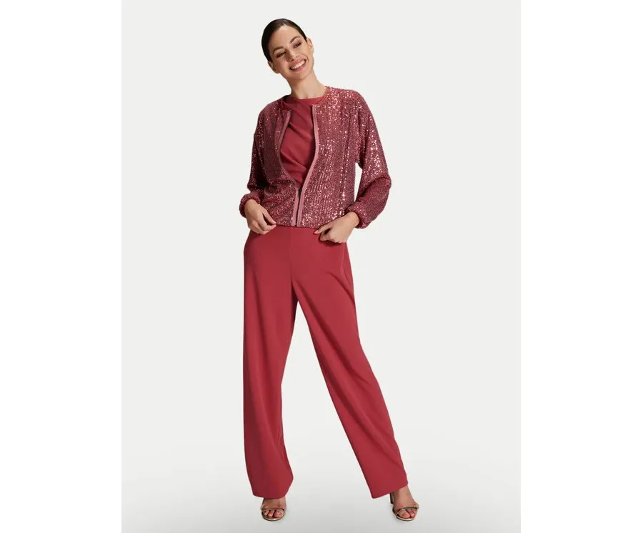 obrazek 1 Swing Bluza 4AH00600 Czerwony Regular Fit