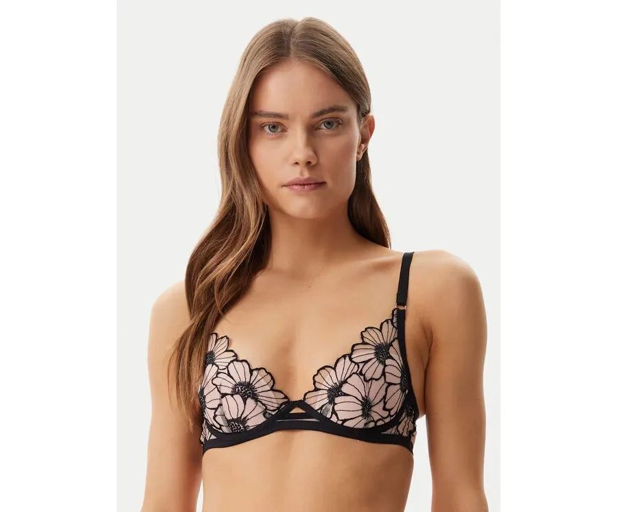 obrazek 1 Chantelle Biustonosz z fiszbiną Lush C22ONA Czarny