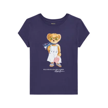 Zdjęcie Polo Ralph Lauren T-Shirt 313965226001 Granatowy Regular Fit