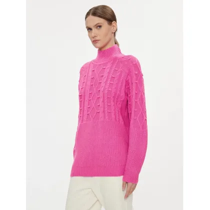 Zdjęcie Silvian Heach Sweter GPA23251LU Różowy Regular Fit