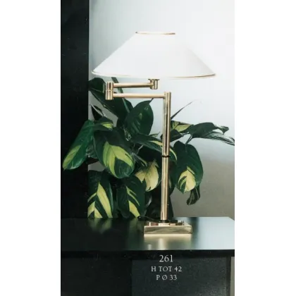 Picture Stylish lamp with a white conical shade - Il Paralume Marina