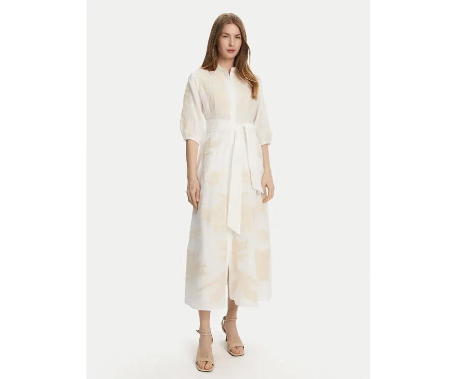 obrazek 1 Marella Sukienka koszulowa Nota 2513221252 Biały Regular Fit