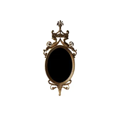 Zdjęcie Gustowne lustro IMPERIO w odcieniach złota - Collecion Alexandra
