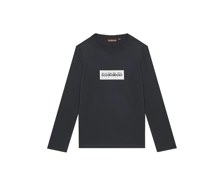 obrazek 1 Napapijri Bluzka S-Chamois NP0A4HYK D Czarny Regular Fit