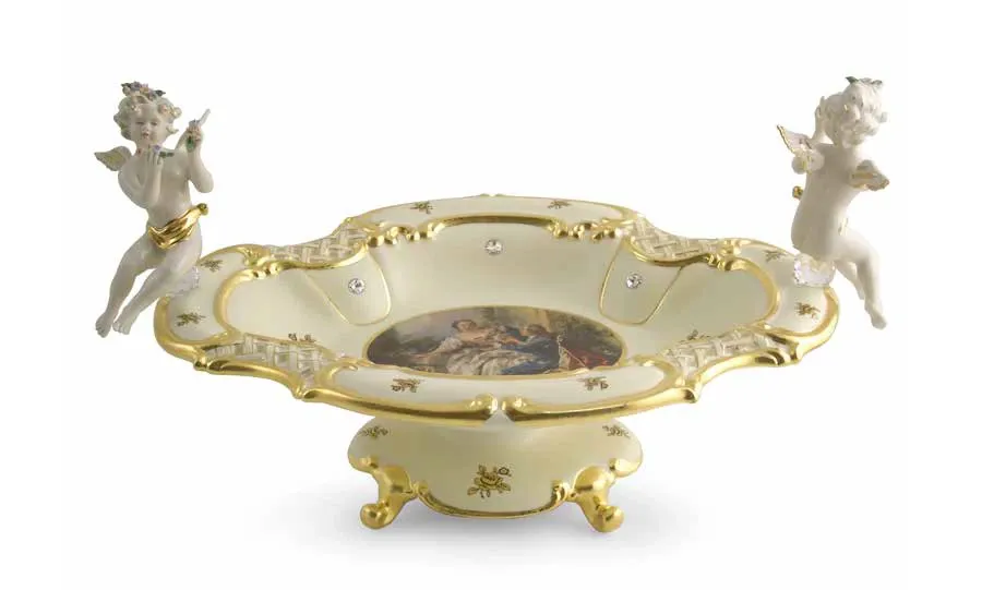 picture 1 Beautiful Italian platter with angels - Bruno Costenaro