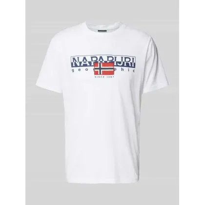 Zdjęcie T-shirt z nadrukiem z logo model ‘AYLMER’
