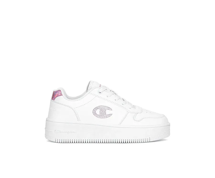 obrazek 1 Champion Sneakersy RD18 PLAT GLITTER G GS S32872-WW010 Biały